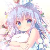 Kafuu chino and tippy gochuumon wa usagi desu ka drawn.jpg